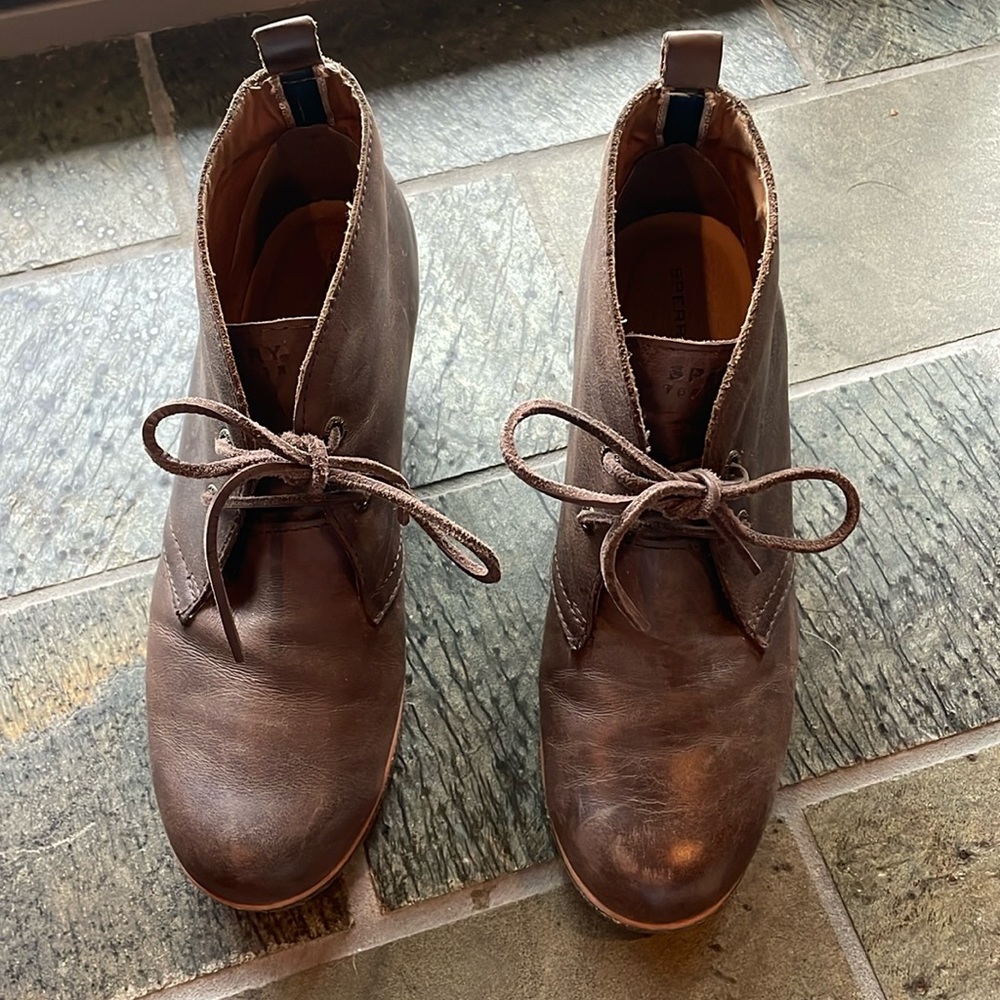 Sperry Top-Sider wedge booties